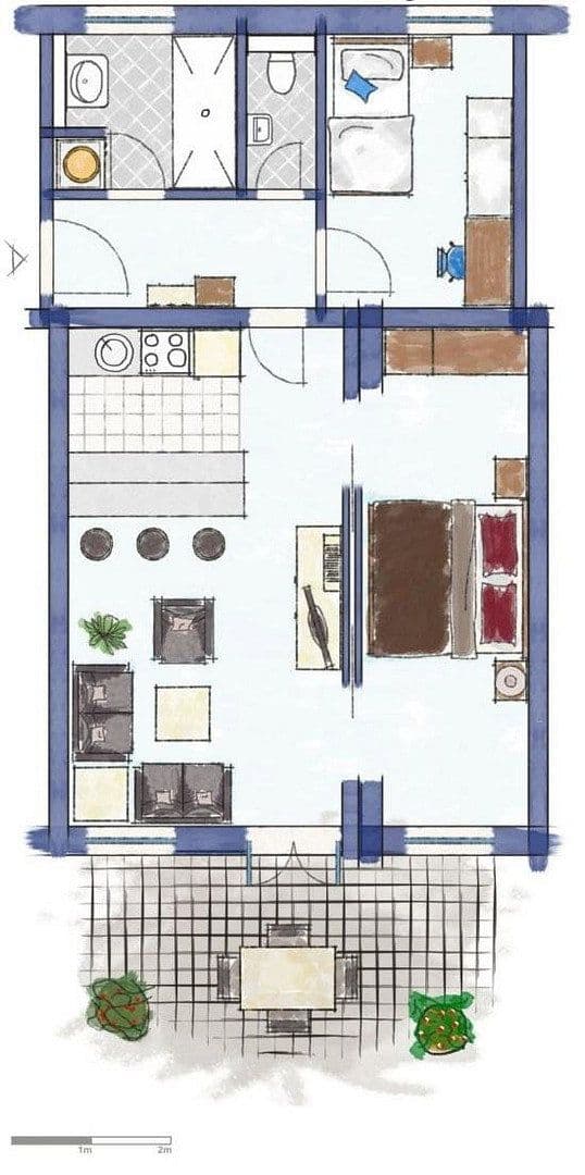 Predaj bytu 3-izbový 62 m², Vollerwiek, Šlezvicko-Holštajnsko Predaj bytu 3-izbový 62 m², Vollerwiek, Šlezvicko-Holštajnsko