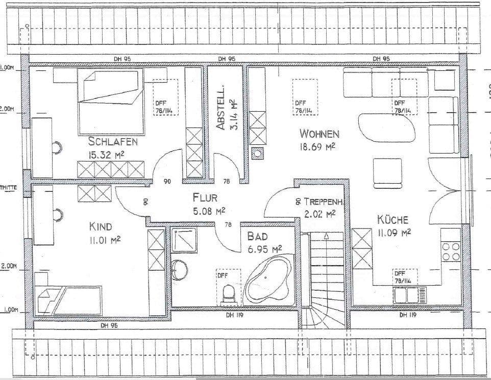 Prenájom bytu 3-izbový 80 m², Seestermühe, Šlezvicko-Holštajnsko Prenájom bytu 3-izbový 80 m², Seestermühe, Šlezvicko-Holštajnsko