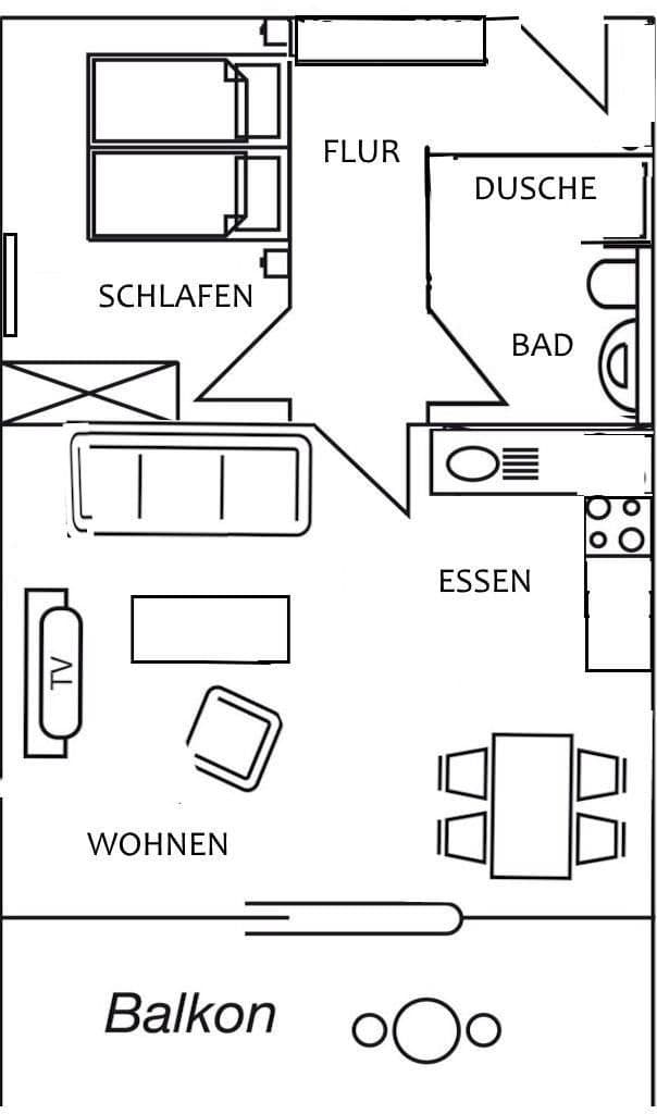 Prenájom bytu 2-izbový 55 m², Achterdeck 4, Lübeck-Travemünde, Šlezvicko-Holštajnsko Prenájom bytu 2-izbový 55 m², Achterdeck 4, Lübeck-Travemünde, Šlezvicko-Holštajnsko