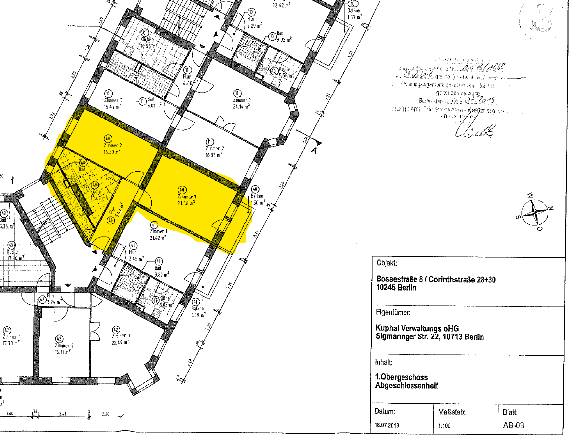 Predaj bytu 2-izbový 59 m², Berlin, Berlín Predaj bytu 2-izbový 59 m², Berlin, Berlín
