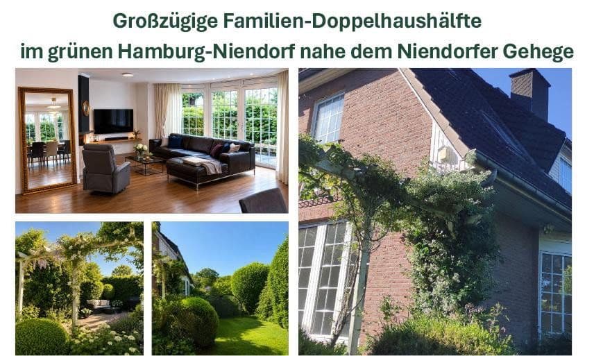 Predaj domu 190 m², pozemek 460 m², Am Martensgehölz, Hamburg, Hamburg Predaj domu 190 m², pozemek 460 m², Am Martensgehölz, Hamburg, Hamburg