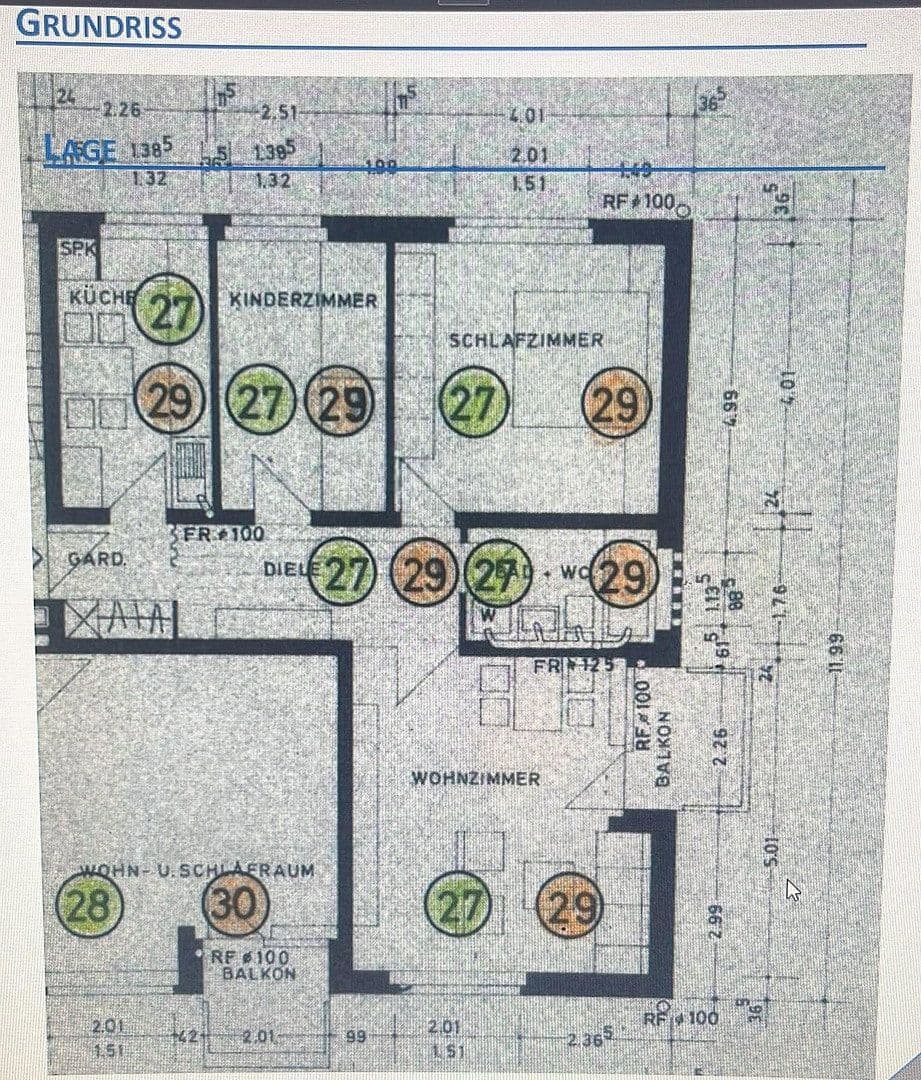 Prenájom bytu 3-izbový 72 m², Augustenburger Str. 26, Osnabrück, Dolné Sasko Prenájom bytu 3-izbový 72 m², Augustenburger Str. 26, Osnabrück, Dolné Sasko