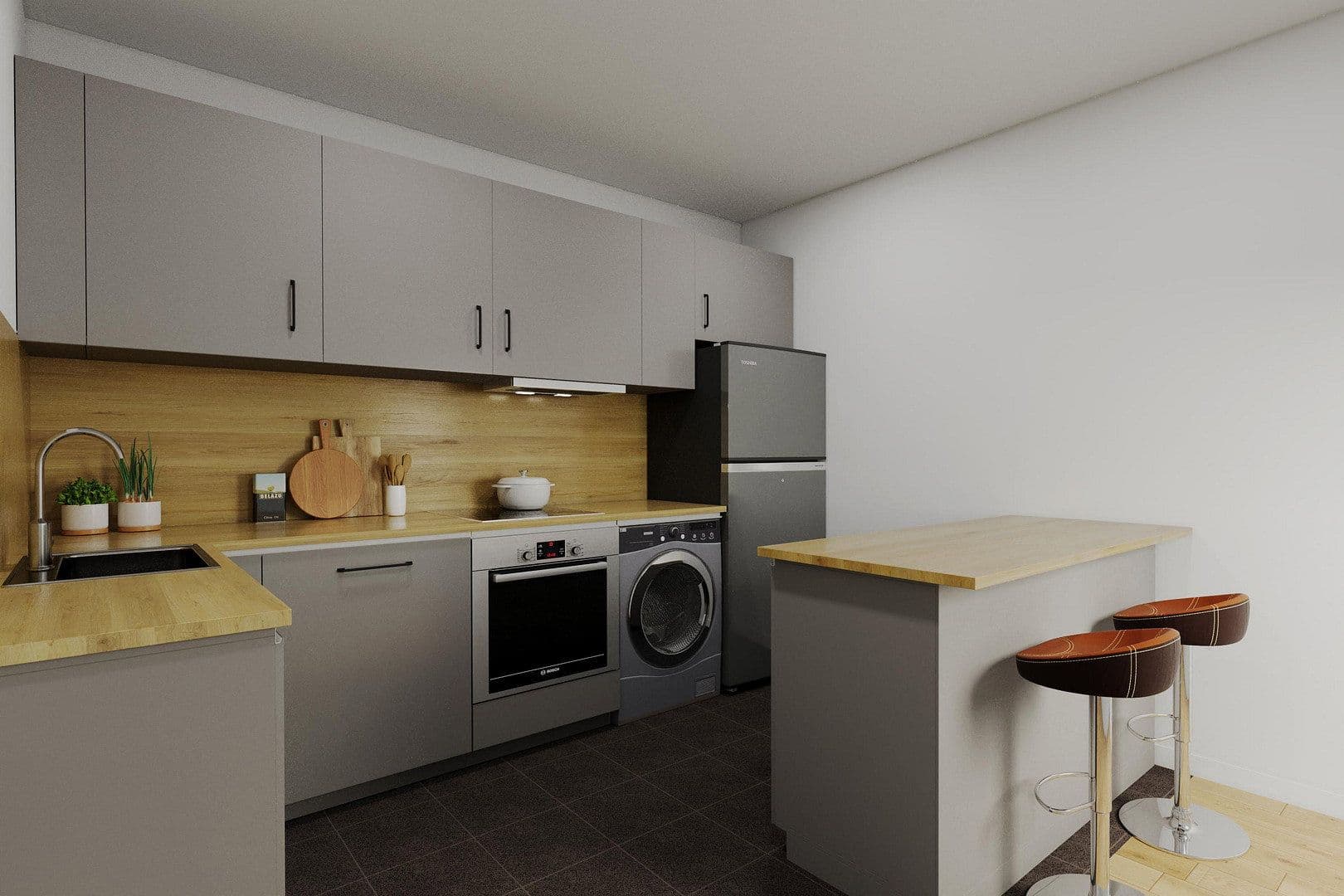 Prenájom bytu 2-izbový 50 m², Bielefeld, Severné Porýnie - Westfálsko Prenájom bytu 2-izbový 50 m², Bielefeld, Severné Porýnie - Westfálsko