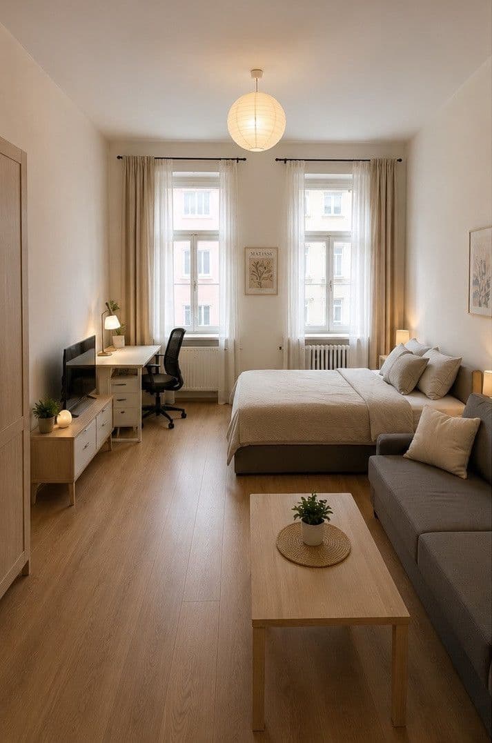 Prenájom bytu 3-izbový 85 m², Sudoměřská, Praha, Praha Prenájom bytu 3-izbový 85 m², Sudoměřská, Praha, Praha