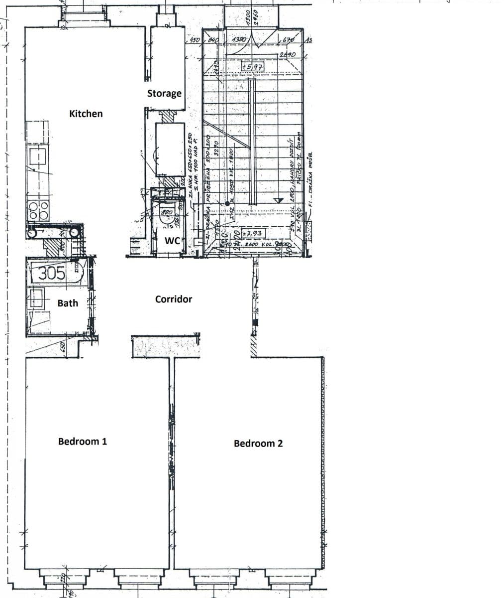 Prenájom bytu 3-izbový 85 m², Sudoměřská, Praha, Praha Prenájom bytu 3-izbový 85 m², Sudoměřská, Praha, Praha