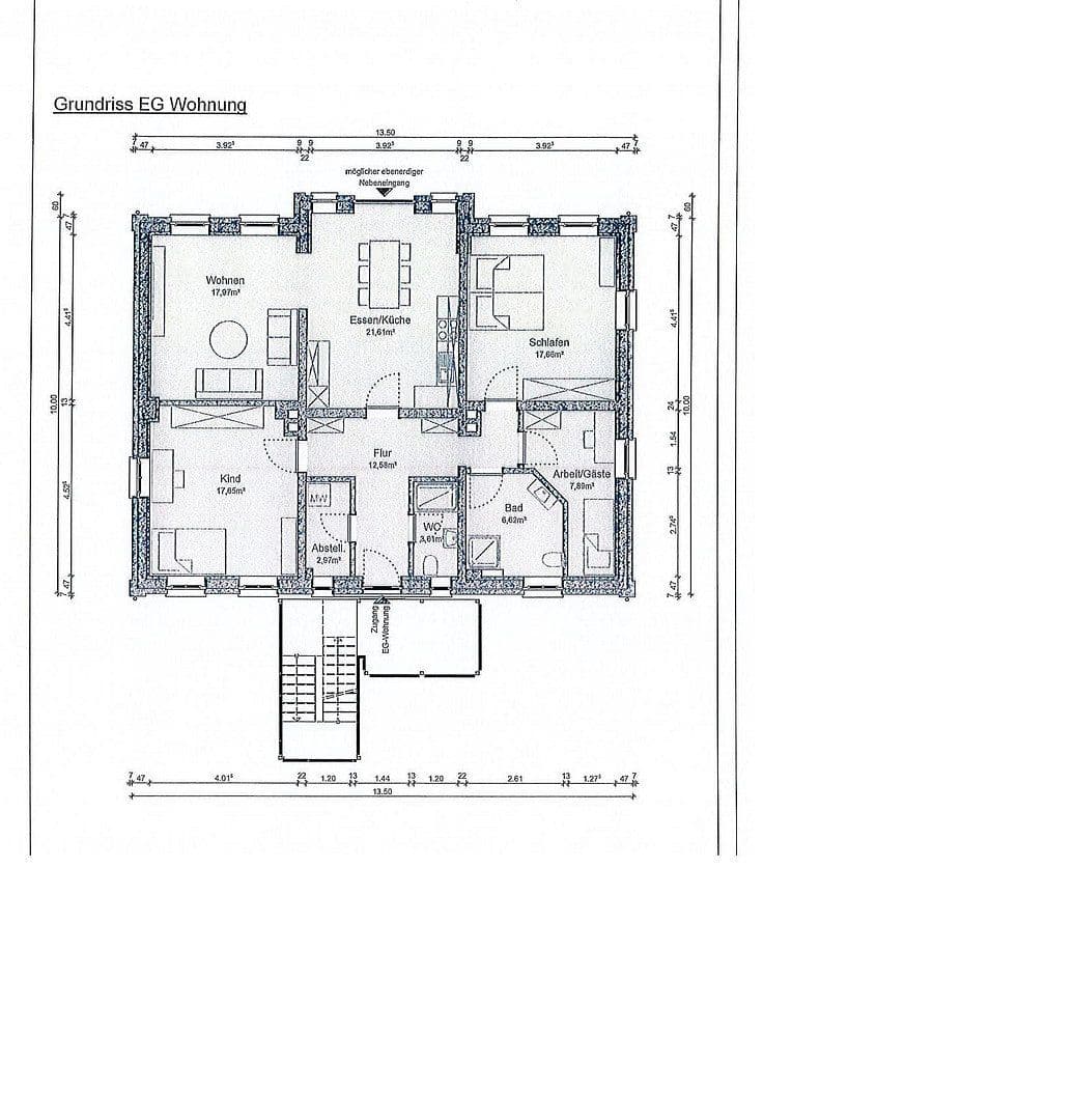 Prenájom bytu 3-izbový 108 m², Hoopter Elbdeich 57, Winsen (Luhe), Dolné Sasko Prenájom bytu 3-izbový 108 m², Hoopter Elbdeich 57, Winsen (Luhe), Dolné Sasko