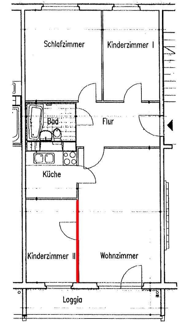 Prenájom bytu 4-izbový 68 m², Kastanienallee 66, Berlin, Berlín Prenájom bytu 4-izbový 68 m², Kastanienallee 66, Berlin, Berlín