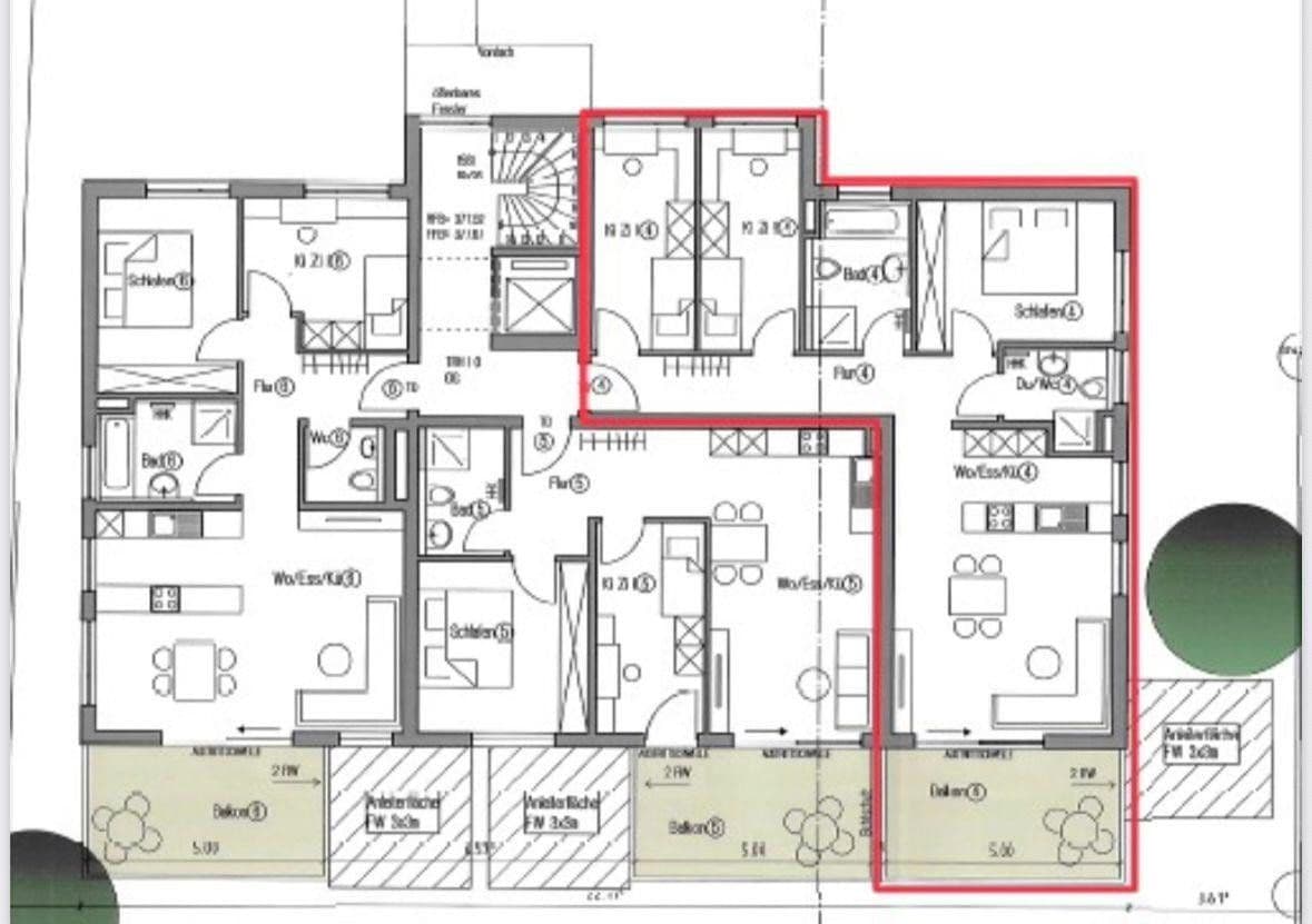 Prenájom bytu 4-izbový 91 m², Wolfschlugen, Bádensko-Wurttembersko Prenájom bytu 4-izbový 91 m², Wolfschlugen, Bádensko-Wurttembersko