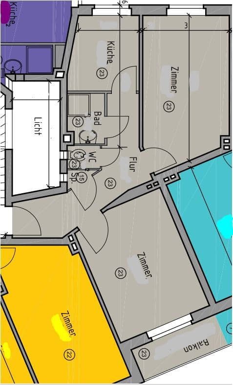 Prenájom bytu 2-izbový 48 m², Jarrestr. 92, Hamburg, Hamburg Prenájom bytu 2-izbový 48 m², Jarrestr. 92, Hamburg, Hamburg