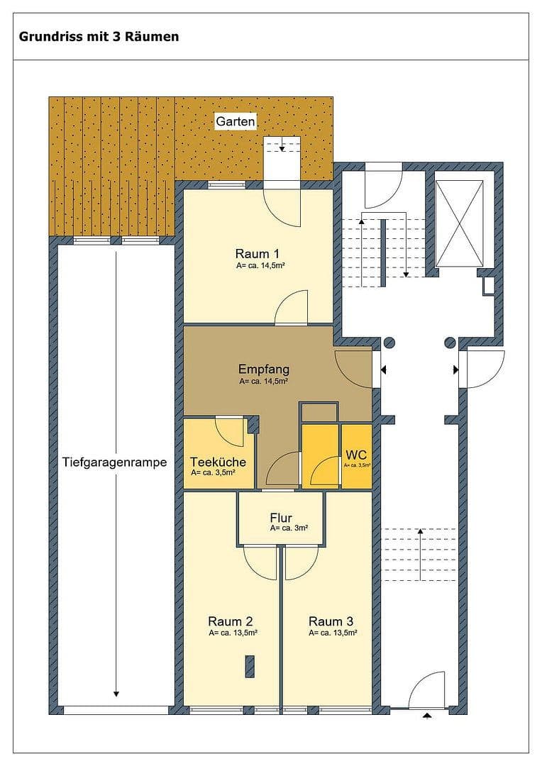 Prenájom kancelárie 70 m², Sigmaringer Str.17, Berlin, Berlín Prenájom kancelárie 70 m², Sigmaringer Str.17, Berlin, Berlín