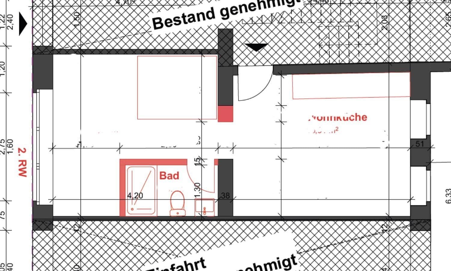 Prenájom bytu 1-izbový 37 m², Königsstraße 72, Mönchengladbach, Severné Porýnie - Westfálsko Prenájom bytu 1-izbový 37 m², Königsstraße 72, Mönchengladbach, Severné Porýnie - Westfálsko