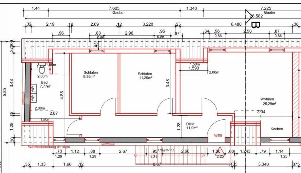 Prenájom bytu 3-izbový 67 m², Hoststraße 13a, Ahnatal, Hesensko Prenájom bytu 3-izbový 67 m², Hoststraße 13a, Ahnatal, Hesensko