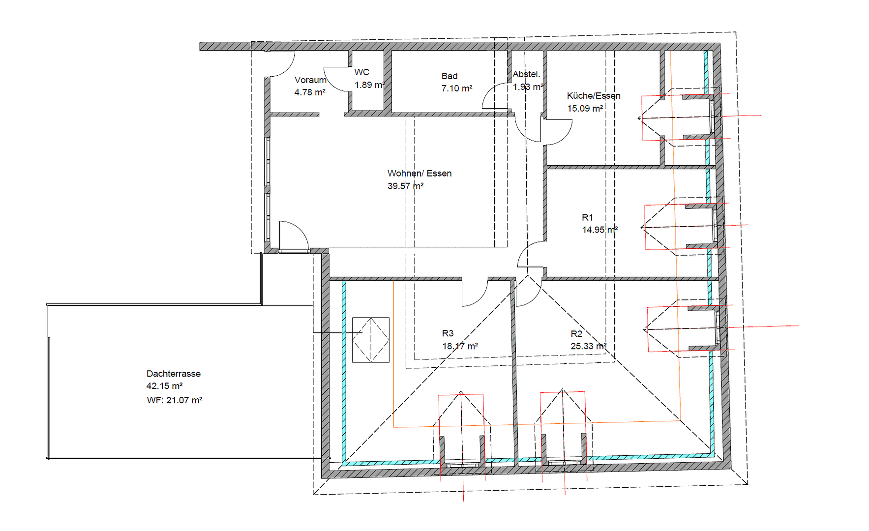 Prenájom bytu 4-izbový 131 m², Westliche Stadtmauerstraße 64, Erlangen, Bavorsko Prenájom bytu 4-izbový 131 m², Westliche Stadtmauerstraße 64, Erlangen, Bavorsko