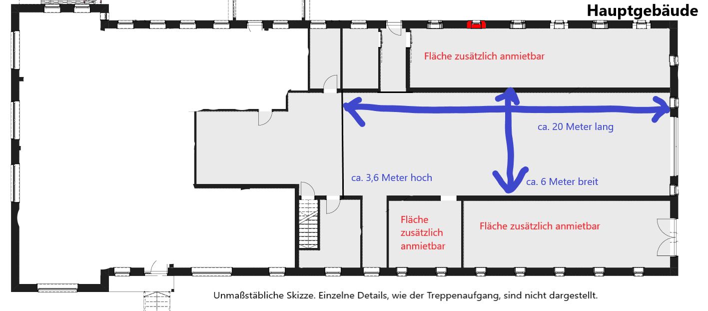 Prenájom nebytového priestoru 350 m², Georgsmarienhütte, Dolné Sasko Prenájom nebytového priestoru 350 m², Georgsmarienhütte, Dolné Sasko