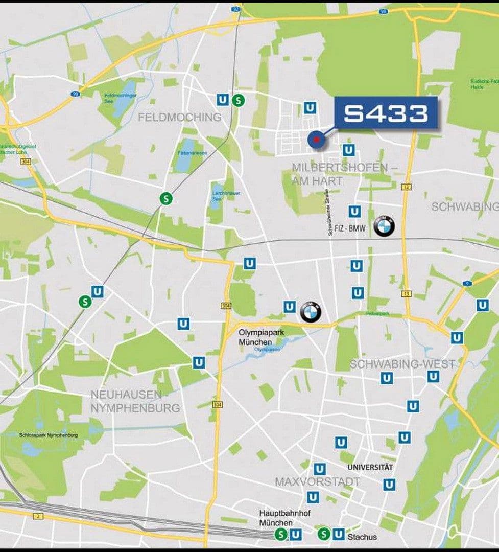 Prenájom bytu 1-izbový 35 m², Schleißheimerstrasse 433, München - Am Hart, Bavorsko Prenájom bytu 1-izbový 35 m², Schleißheimerstrasse 433, München - Am Hart, Bavorsko