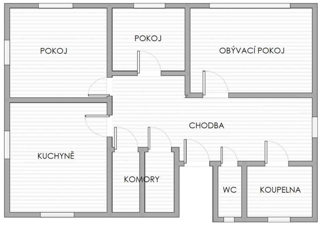 Prenájom bytu 4-izbový 90 m², Klášterského, Liberec, Liberecký kraj Prenájom bytu 4-izbový 90 m², Klášterského, Liberec, Liberecký kraj