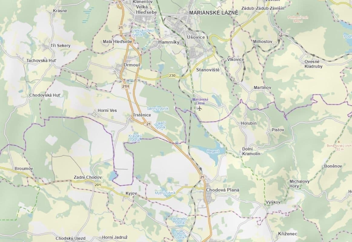 Predaj pozemku 13.767 m², Trstěnice, Karlovarský kraj Predaj pozemku 13.767 m², Trstěnice, Karlovarský kraj