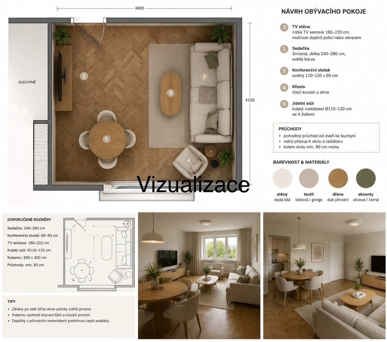 Prenájom bytu 2-izbový 48 m², Tylova, Břeclav, Jihomoravský kraj Prenájom bytu 2-izbový 48 m², Tylova, Břeclav, Jihomoravský kraj