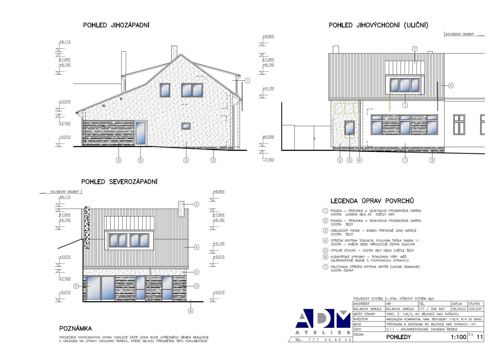 Predaj domu 150 m², pozemek 652 m², Kollárova, Bílovice nad Svitavou, Jihomoravský kraj Predaj domu 150 m², pozemek 652 m², Kollárova, Bílovice nad Svitavou, Jihomoravský kraj
