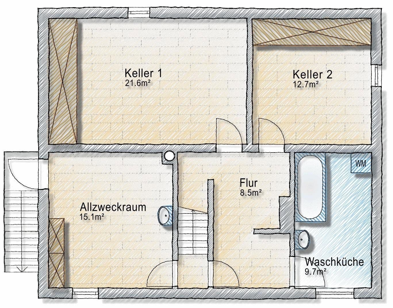 Predaj domu 105 m², pozemek 625 m², Königsberger Straße 16, Salzgitter Lebenstedt, Dolné Sasko Predaj domu 105 m², pozemek 625 m², Königsberger Straße 16, Salzgitter Lebenstedt, Dolné Sasko