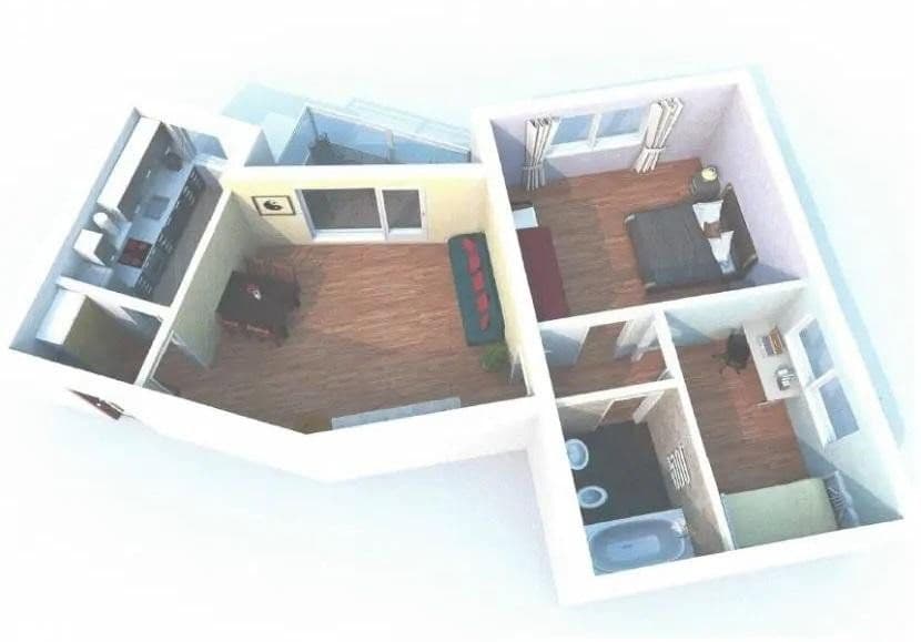 Predaj bytu 3-izbový 55 m², Oberhausen, Severné Porýnie - Westfálsko Predaj bytu 3-izbový 55 m², Oberhausen, Severné Porýnie - Westfálsko