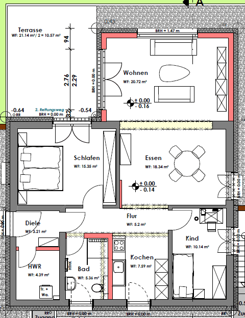 Prenájom bytu 3-izbový 100 m², Berliner Str. 8, Bad Kreuznach, Porýnie-Falcko Prenájom bytu 3-izbový 100 m², Berliner Str. 8, Bad Kreuznach, Porýnie-Falcko