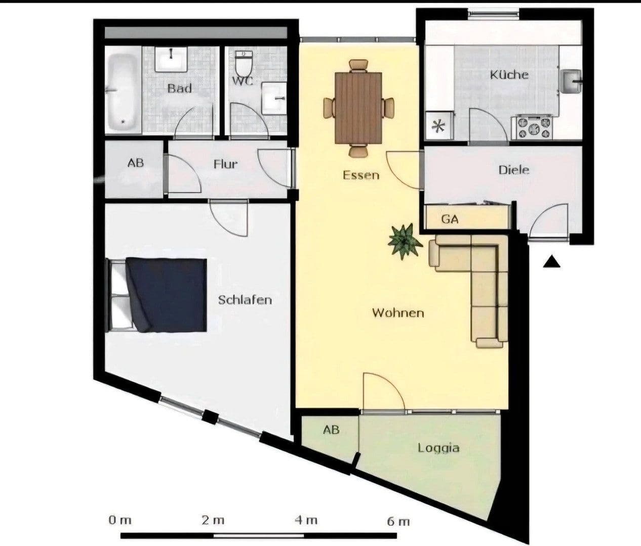 Prenájom bytu 2-izbový 70 m², Düsseldorf, Severné Porýnie - Westfálsko Prenájom bytu 2-izbový 70 m², Düsseldorf, Severné Porýnie - Westfálsko