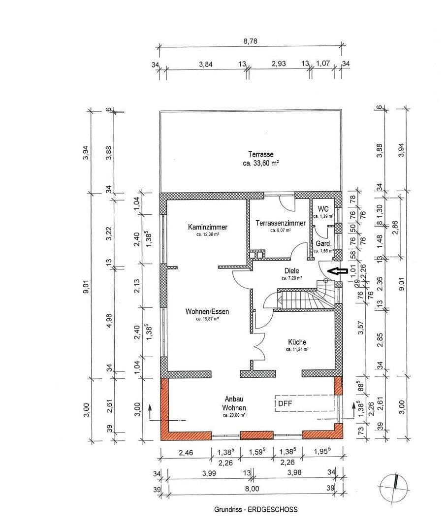 Prenájom domu 148 m², pozemek 4.958 m², Grambek, Šlezvicko-Holštajnsko Prenájom domu 148 m², pozemek 4.958 m², Grambek, Šlezvicko-Holštajnsko