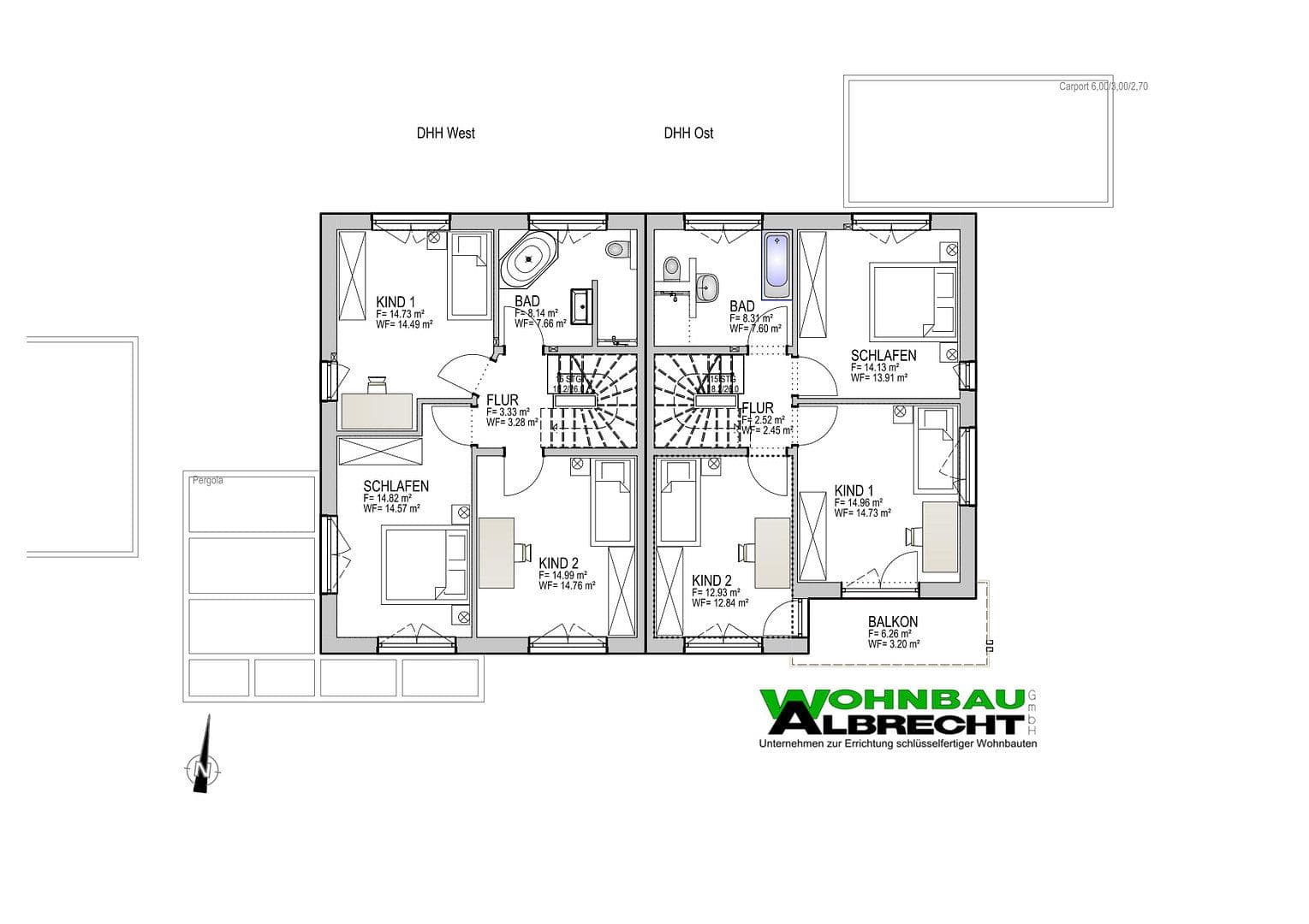Predaj domu 161 m², pozemek 368 m², Raubling - Nicklheim, Bavorsko Predaj domu 161 m², pozemek 368 m², Raubling - Nicklheim, Bavorsko