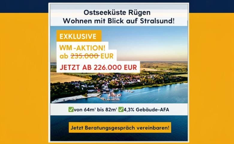 Predaj bytu 3-izbový 66 m², Altefähr, Meklenbursko-Predpomoransko Predaj bytu 3-izbový 66 m², Altefähr, Meklenbursko-Predpomoransko
