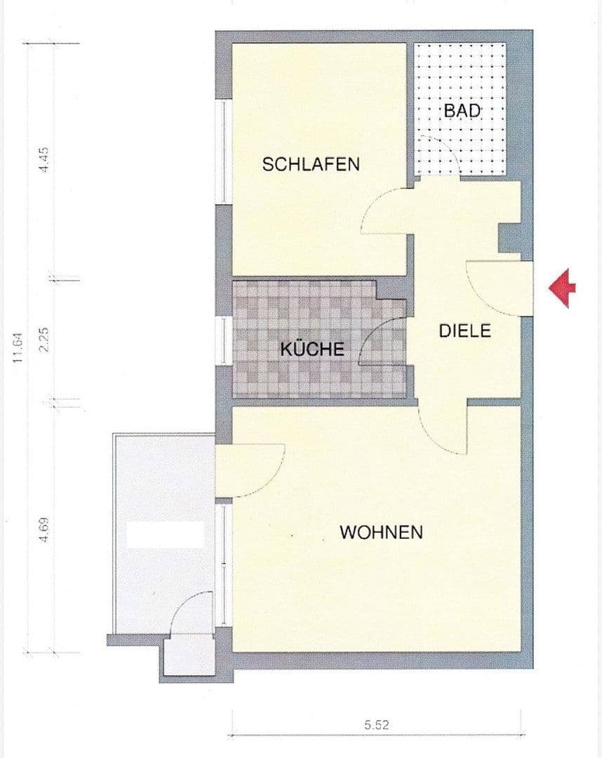 Predaj bytu 2-izbový 65 m², Kleine Nelkenstraße 36, Frankfurt am Main, Hesensko Predaj bytu 2-izbový 65 m², Kleine Nelkenstraße 36, Frankfurt am Main, Hesensko