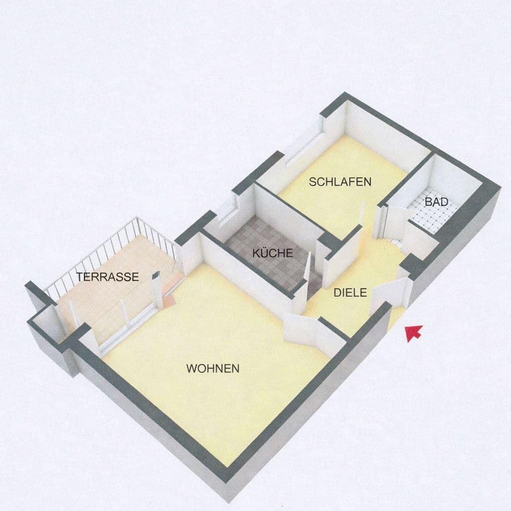 Predaj bytu 2-izbový 65 m², Kleine Nelkenstraße 36, Frankfurt am Main, Hesensko Predaj bytu 2-izbový 65 m², Kleine Nelkenstraße 36, Frankfurt am Main, Hesensko