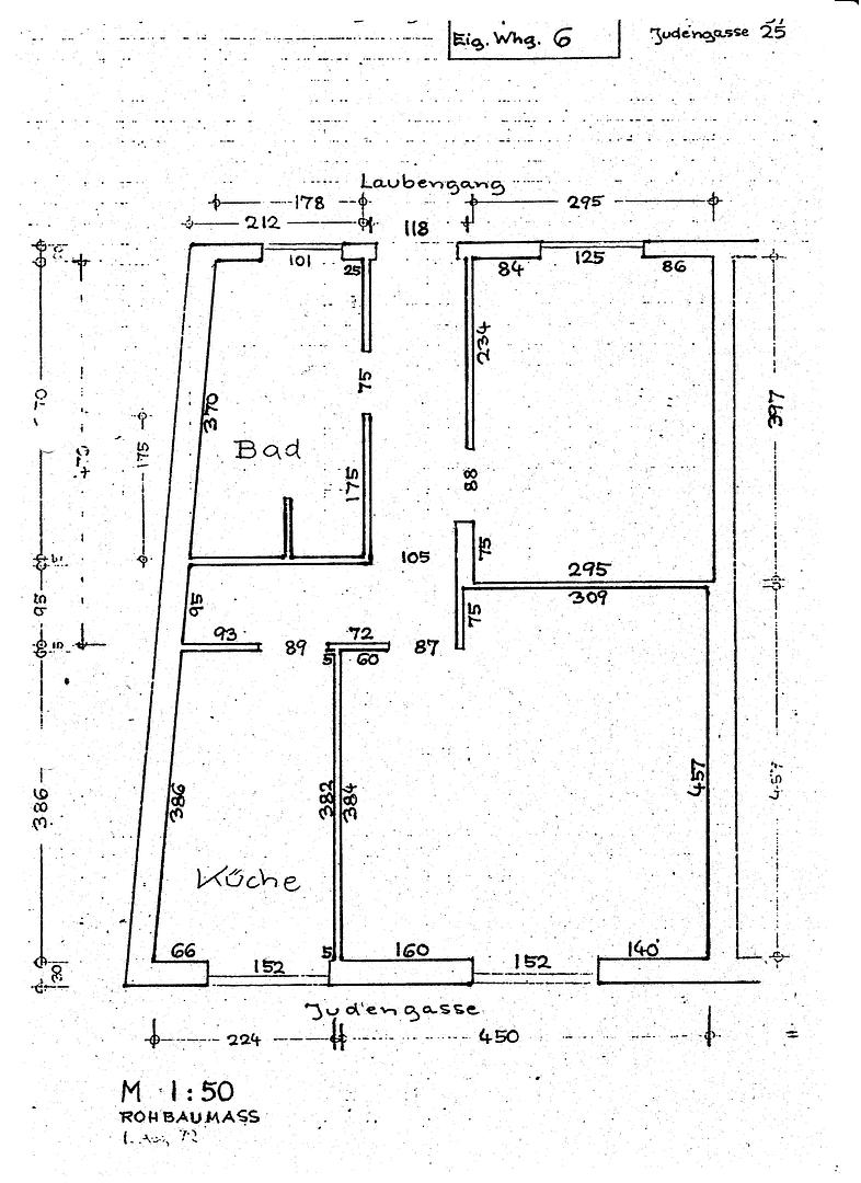 Predaj bytu 2-izbový 53 m², Judengasse 25, Nürnberg, Bavorsko Predaj bytu 2-izbový 53 m², Judengasse 25, Nürnberg, Bavorsko