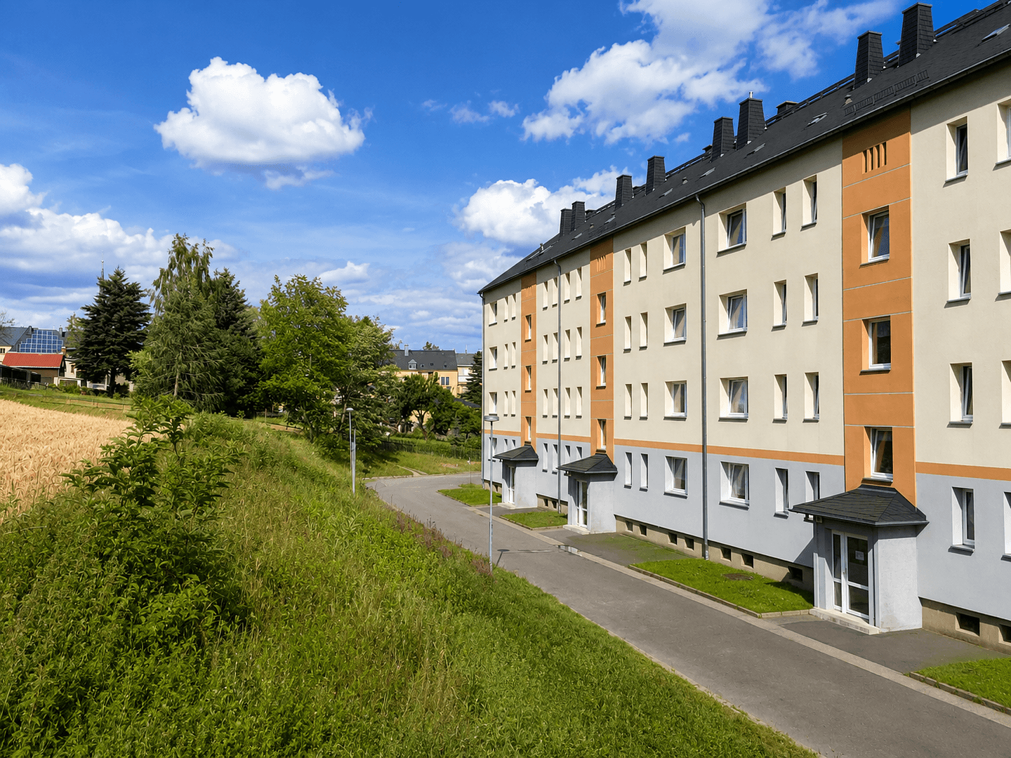 Prenájom bytu 3-izbový 58 m², Neubau 16, Elterlein, Sasko Prenájom bytu 3-izbový 58 m², Neubau 16, Elterlein, Sasko