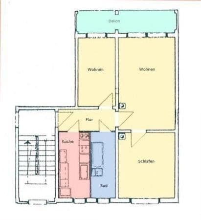 Prenájom bytu 3-izbový 60 m², Keilbergstraße 6, Oberwiesenthal, Sasko Prenájom bytu 3-izbový 60 m², Keilbergstraße 6, Oberwiesenthal, Sasko