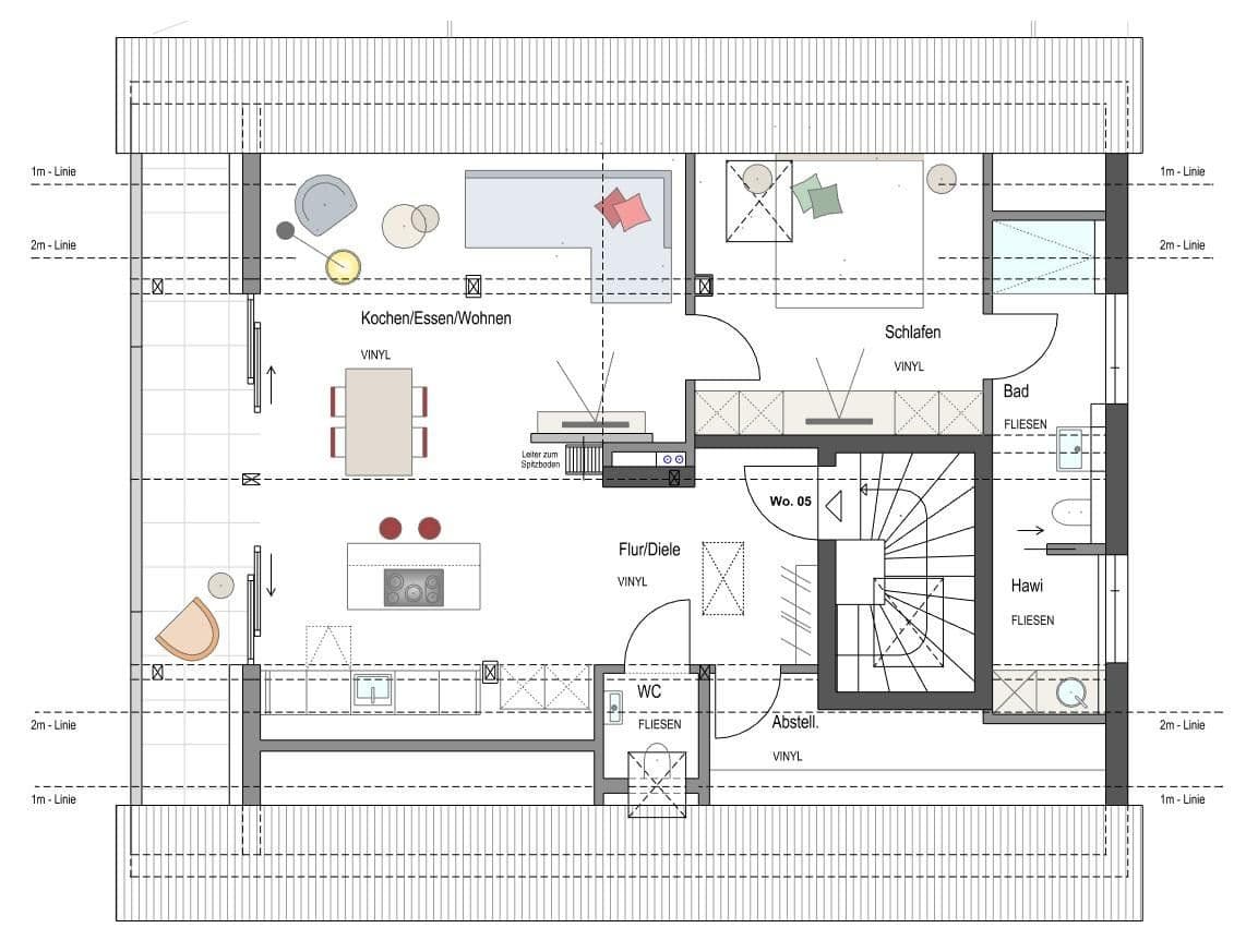 Prenájom bytu 2-izbový 74 m², Waldstr. 12, Fischbachtal, Hesensko Prenájom bytu 2-izbový 74 m², Waldstr. 12, Fischbachtal, Hesensko