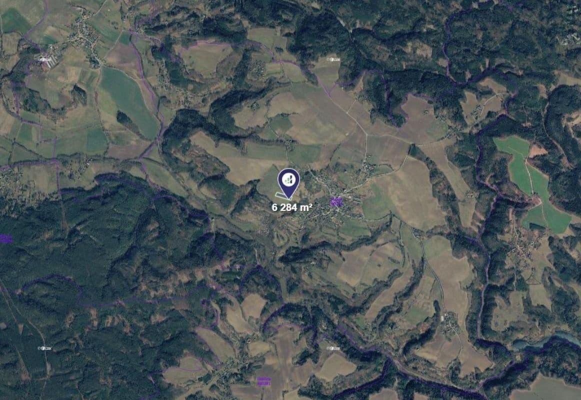 Predaj pozemku 6.284 m², Vyskeř, Liberecký kraj Predaj pozemku 6.284 m², Vyskeř, Liberecký kraj