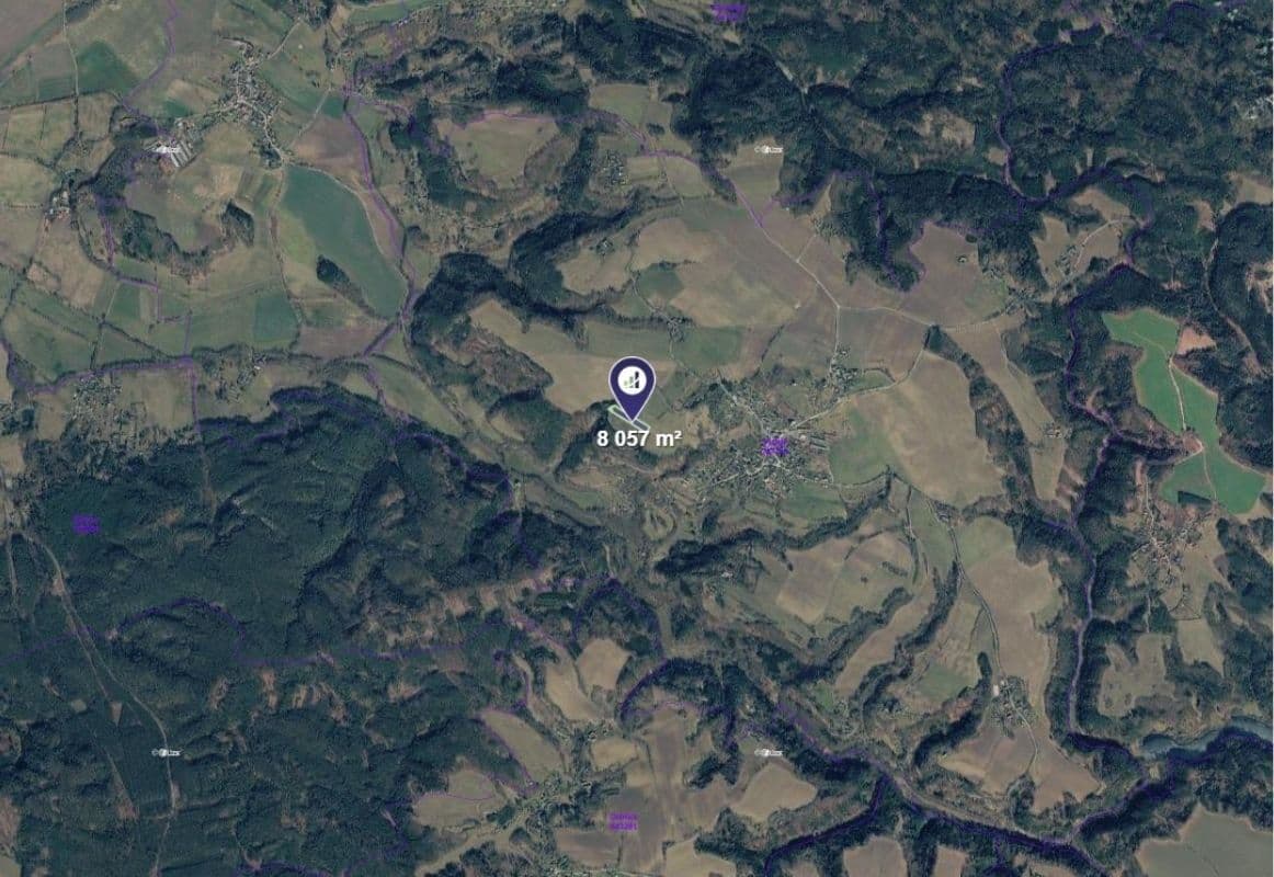 Predaj pozemku 8.057 m², Vyskeř, Liberecký kraj Predaj pozemku 8.057 m², Vyskeř, Liberecký kraj