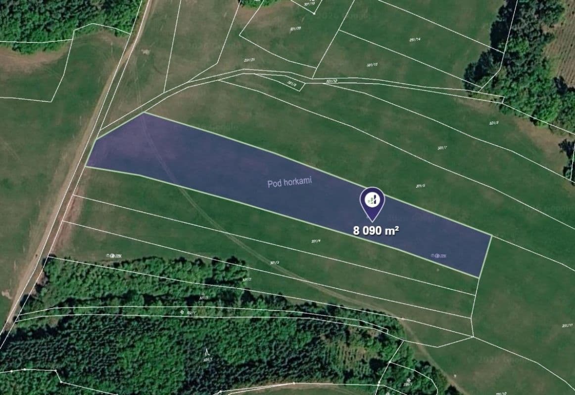 Predaj pozemku 34.959 m², Žernovník, Jihomoravský kraj Predaj pozemku 34.959 m², Žernovník, Jihomoravský kraj
