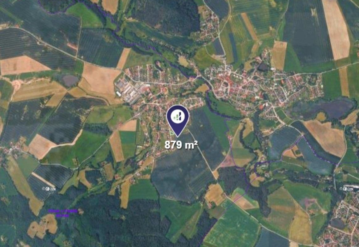 Predaj pozemku 879 m², Křemže, Jihočeský kraj Predaj pozemku 879 m², Křemže, Jihočeský kraj