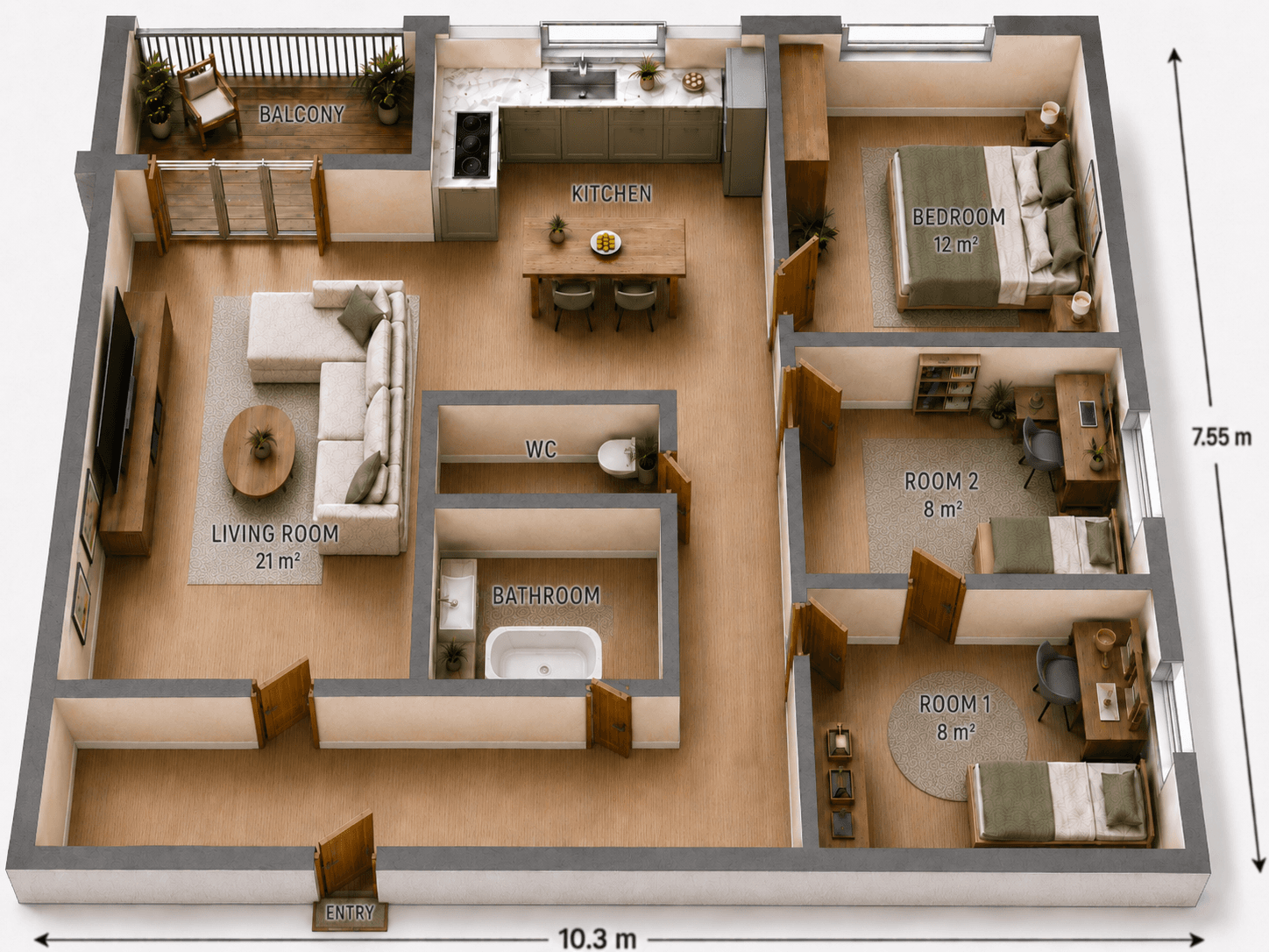 Predaj bytu 4-izbový 76 m², Vodňanská, České Budějovice, Jihočeský kraj Predaj bytu 4-izbový 76 m², Vodňanská, České Budějovice, Jihočeský kraj