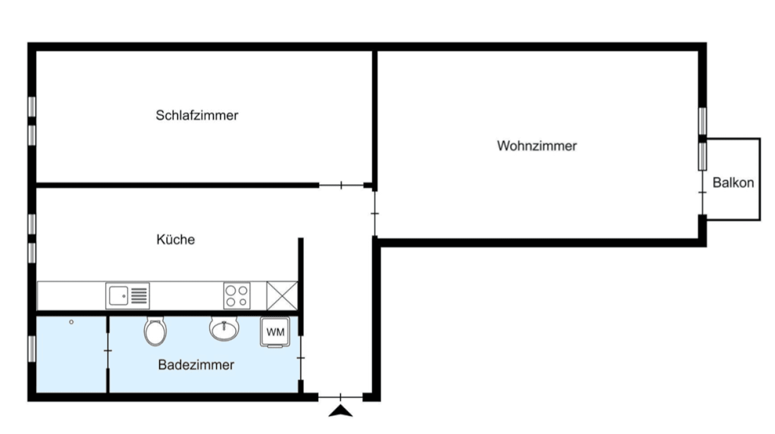 Prenájom bytu 2-izbový 53 m², Berlin, Berlín Prenájom bytu 2-izbový 53 m², Berlin, Berlín
