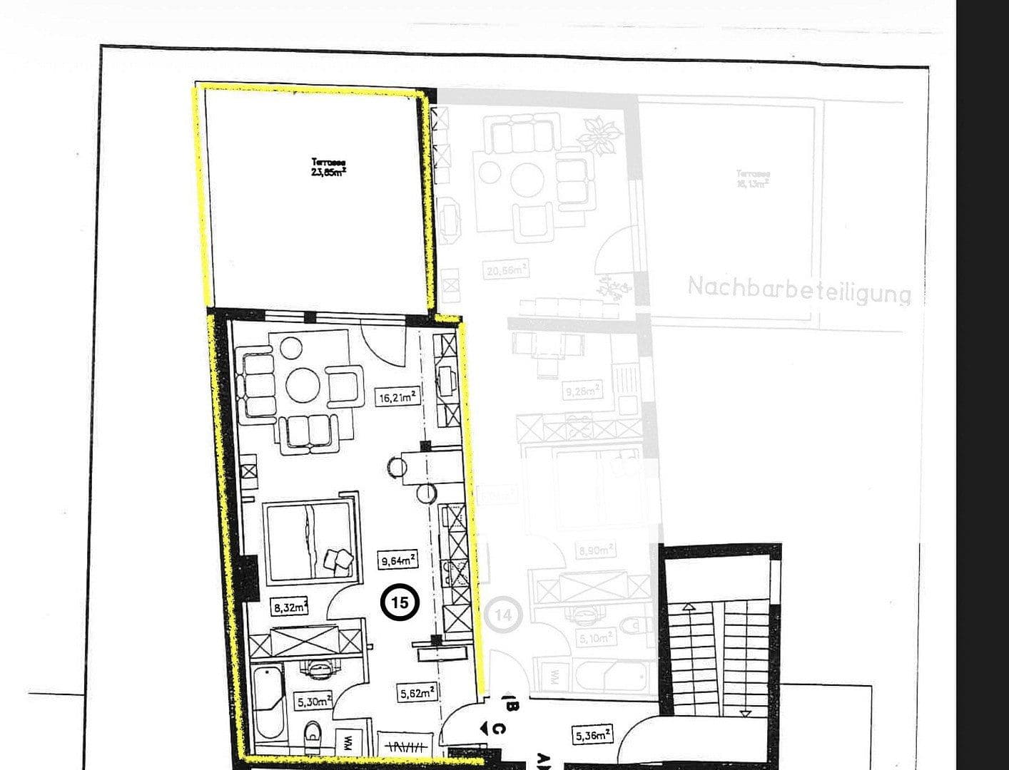 Prenájom bytu 1-izbový 59 m², Cottbus, Brandenbursko Prenájom bytu 1-izbový 59 m², Cottbus, Brandenbursko