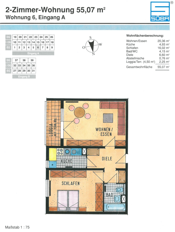 Predaj bytu 2-izbový 56 m², Hauptstr. 109, Eppelheim, Bádensko-Wurttembersko Predaj bytu 2-izbový 56 m², Hauptstr. 109, Eppelheim, Bádensko-Wurttembersko