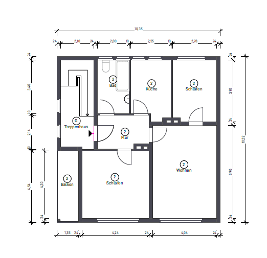 Predaj bytu 3-izbový 76 m², Bonn, Severné Porýnie - Westfálsko Predaj bytu 3-izbový 76 m², Bonn, Severné Porýnie - Westfálsko