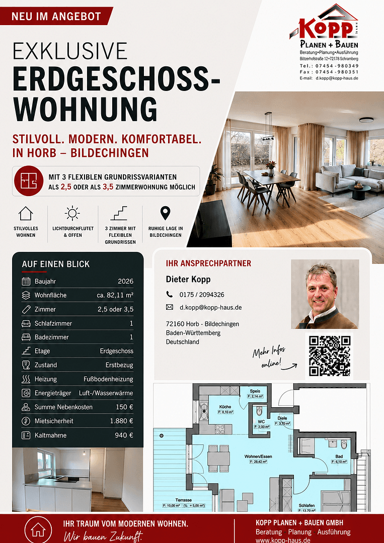 Prenájom bytu 2-izbový 83 m², Horb am Neckar, Bádensko-Wurttembersko Prenájom bytu 2-izbový 83 m², Horb am Neckar, Bádensko-Wurttembersko