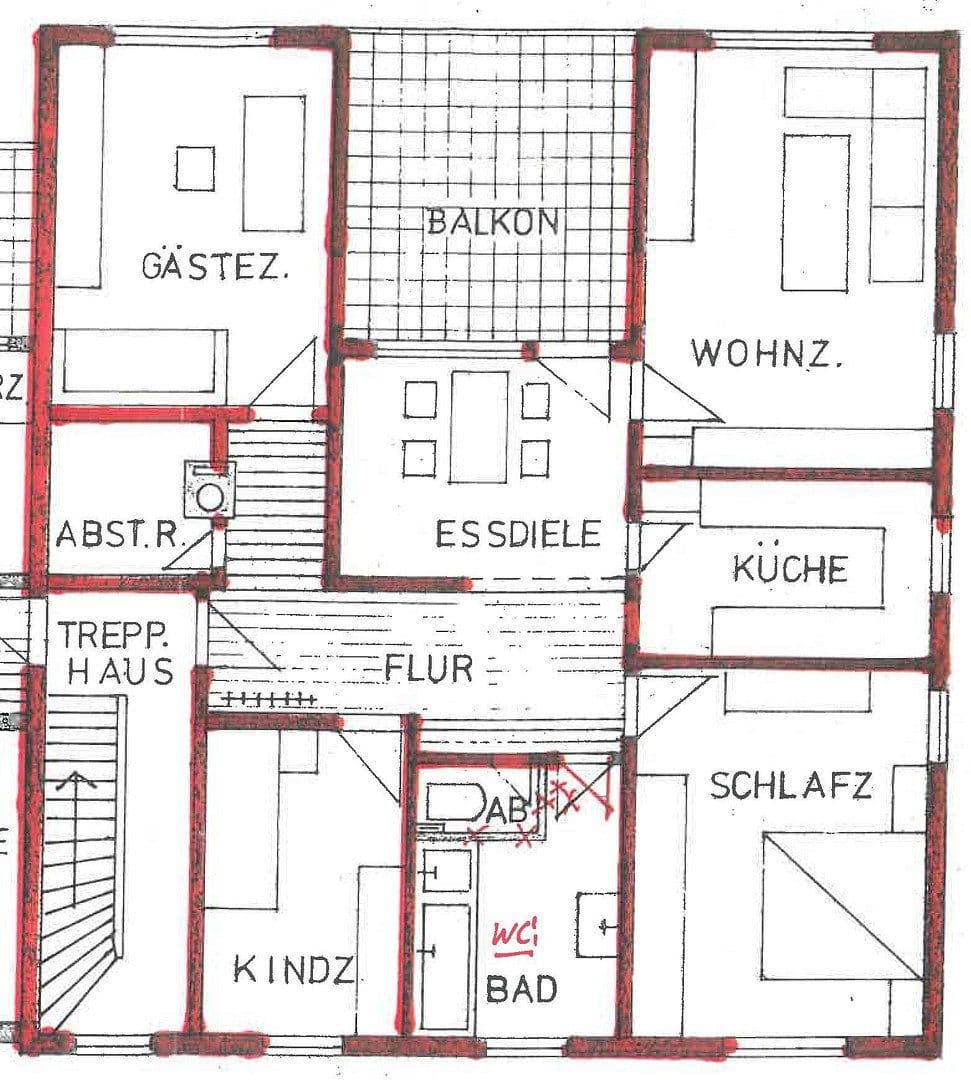 Prenájom bytu 4-izbový 122 m², Obere Straße 20, Sulz am Neckar, Bádensko-Wurttembersko Prenájom bytu 4-izbový 122 m², Obere Straße 20, Sulz am Neckar, Bádensko-Wurttembersko