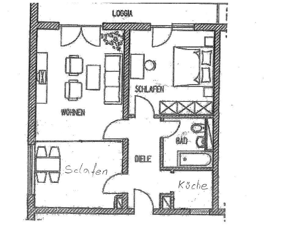 Prenájom bytu 2-izbový 65 m², Julius-Brecht-Straße 3, Frankfurt am Main, Hesensko Prenájom bytu 2-izbový 65 m², Julius-Brecht-Straße 3, Frankfurt am Main, Hesensko
