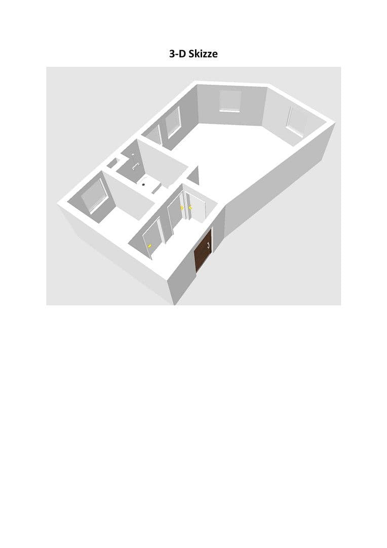 Prenájom bytu 1-izbový 40 m², Zwingerstr. 9, Halle, Sasko-Anhaltsko Prenájom bytu 1-izbový 40 m², Zwingerstr. 9, Halle, Sasko-Anhaltsko