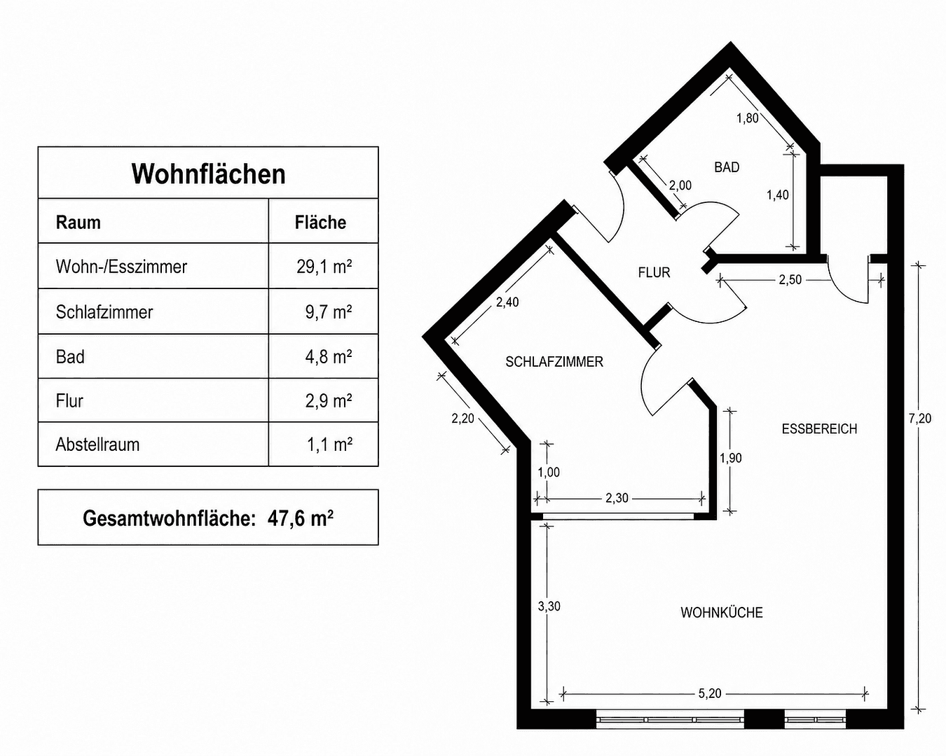 Predaj bytu 2-izbový 48 m², Zimmermannstraße, Zwickau, Sasko Predaj bytu 2-izbový 48 m², Zimmermannstraße, Zwickau, Sasko